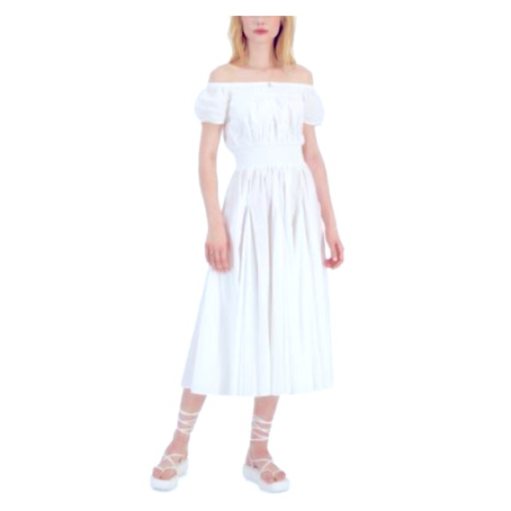 NEW! On or off shoulder midi